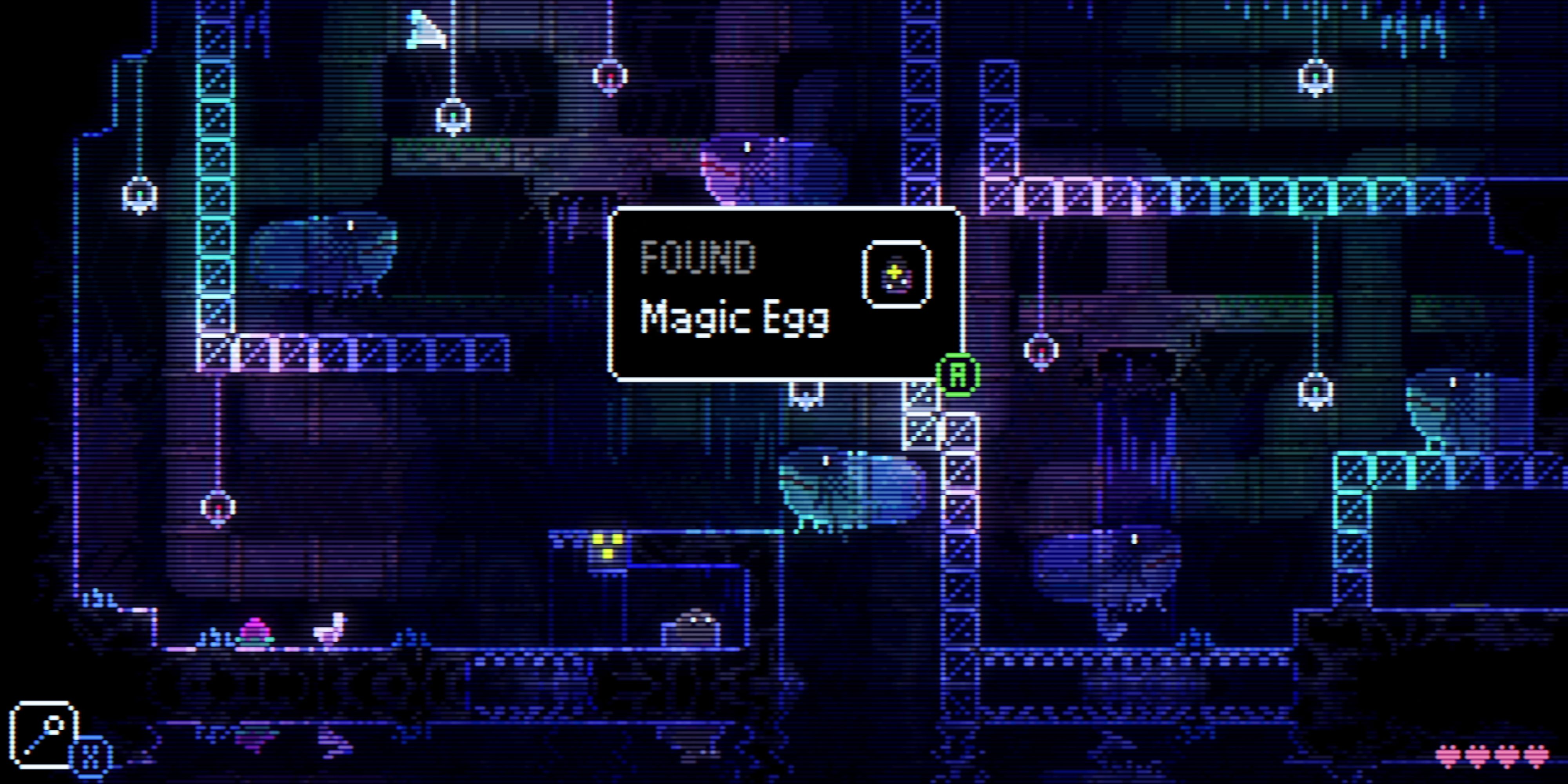 getting magic egg in animal well