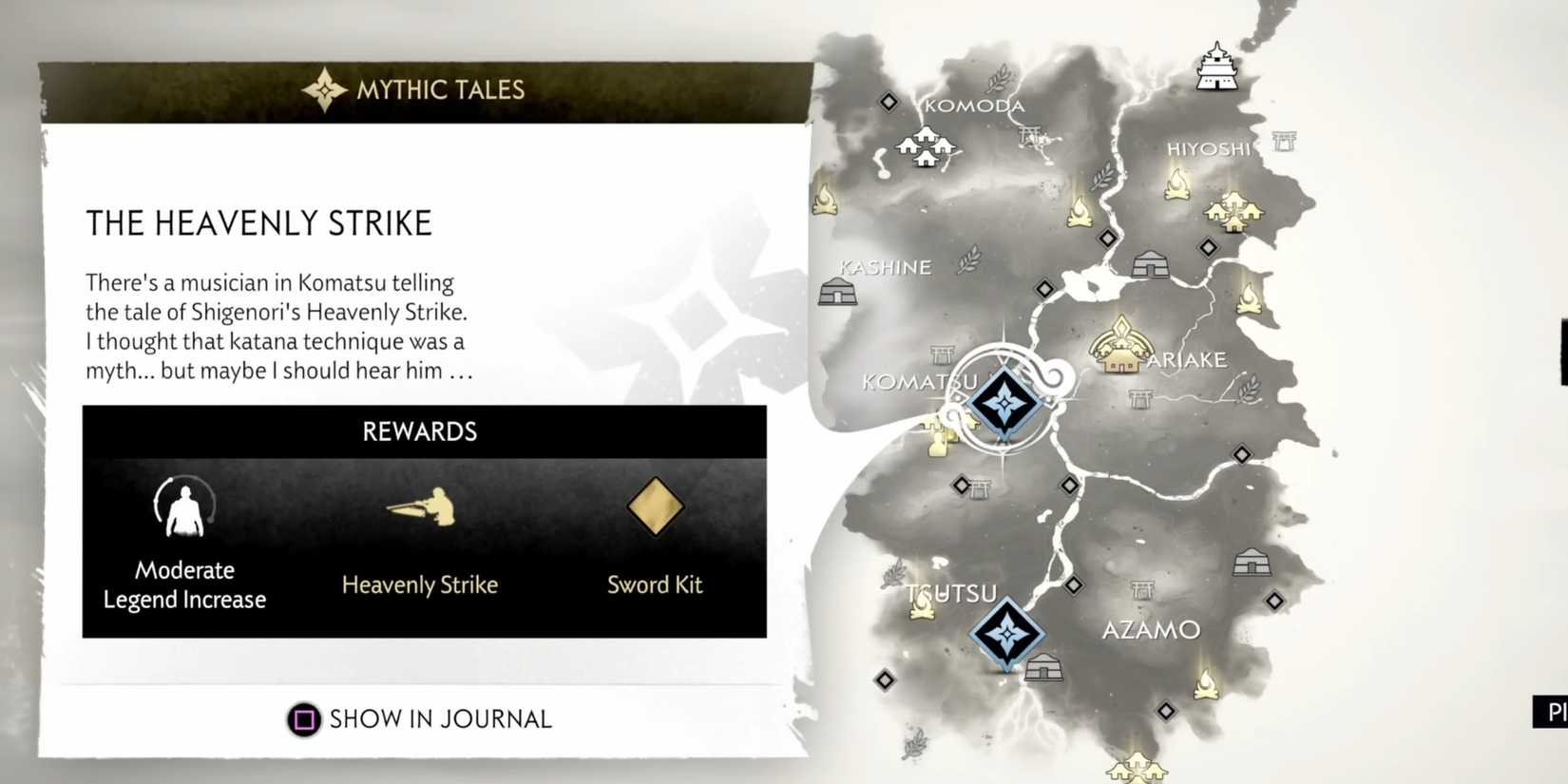 ghost of tsushima completing tales