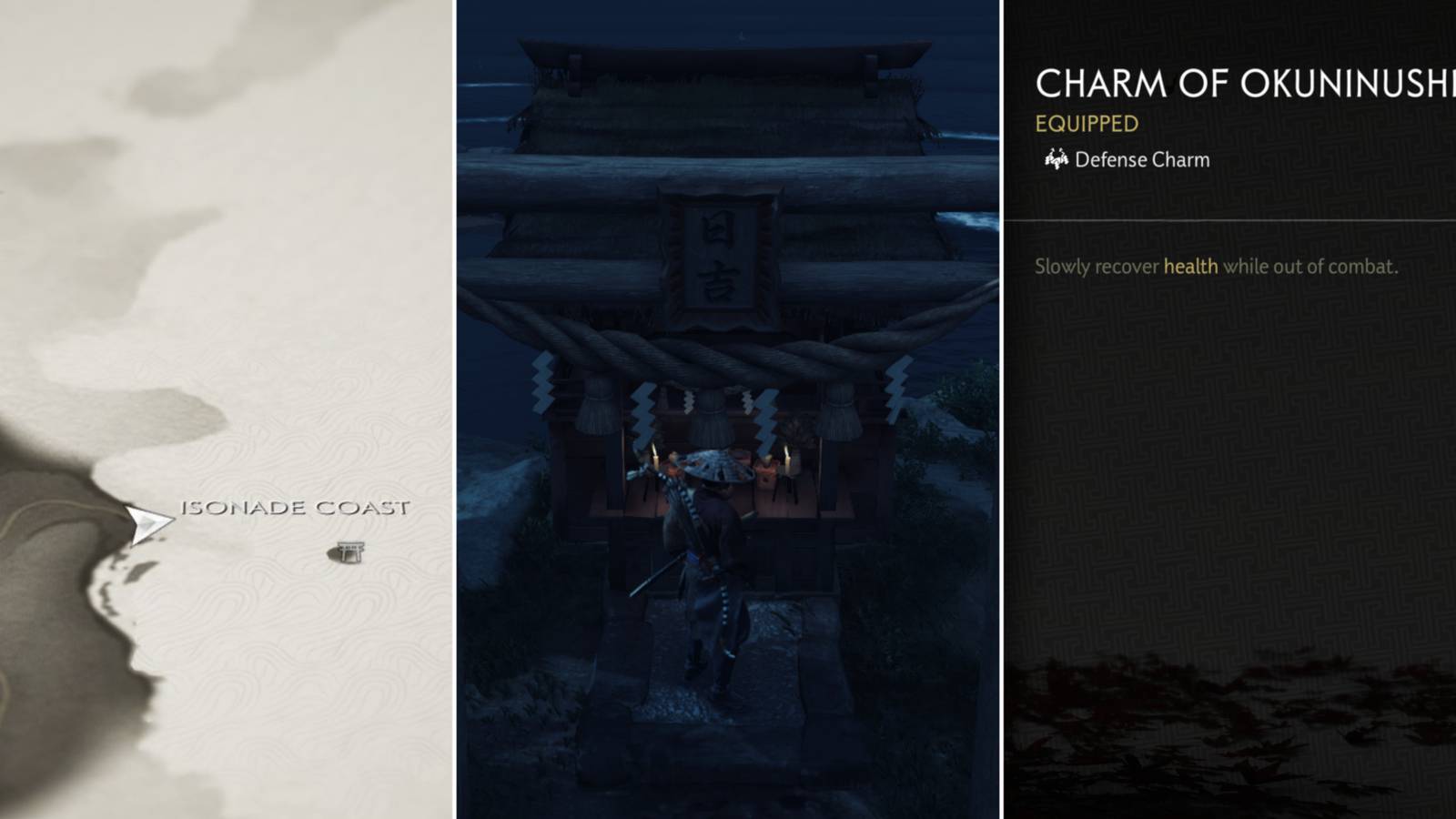 Ghost of Tsushima Director’s Cut How to Heal Outside Combat (Charm of Okuninushi Location) feature image