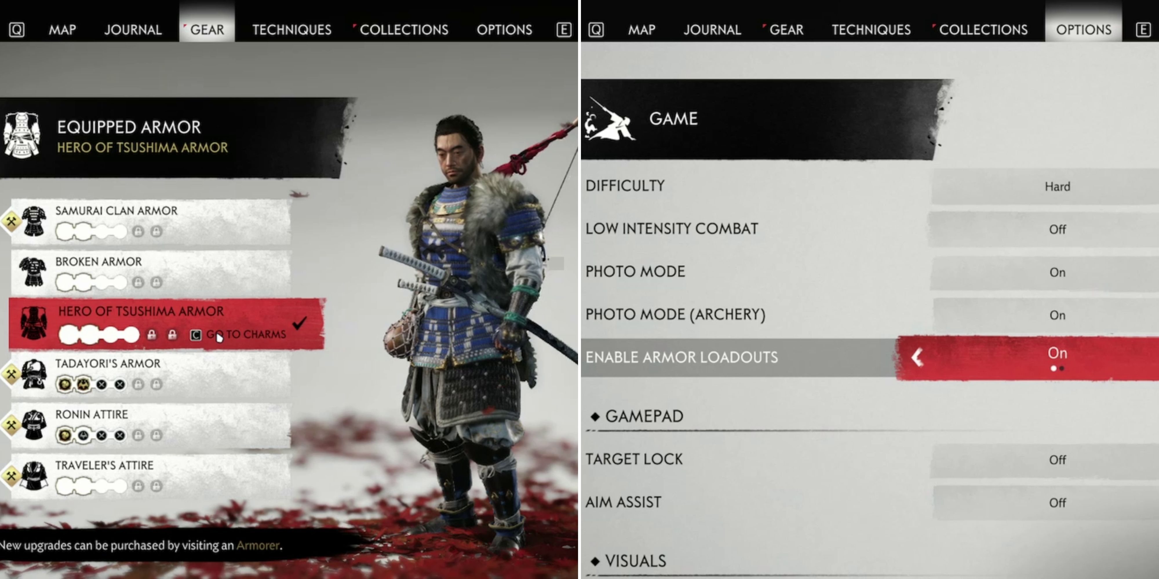 Ghost of Tsushima how to use loadouts featured image