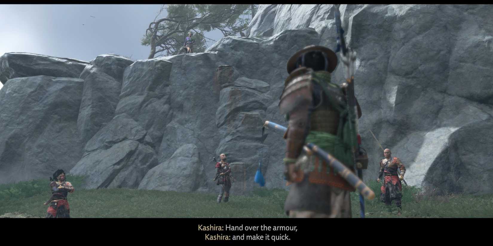 Ghost of Tsushima Kashiro betrays Jin for the armour