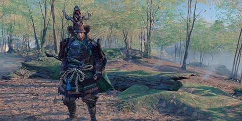 Ghost of Tsushima Sarugami Armor fully upgraded