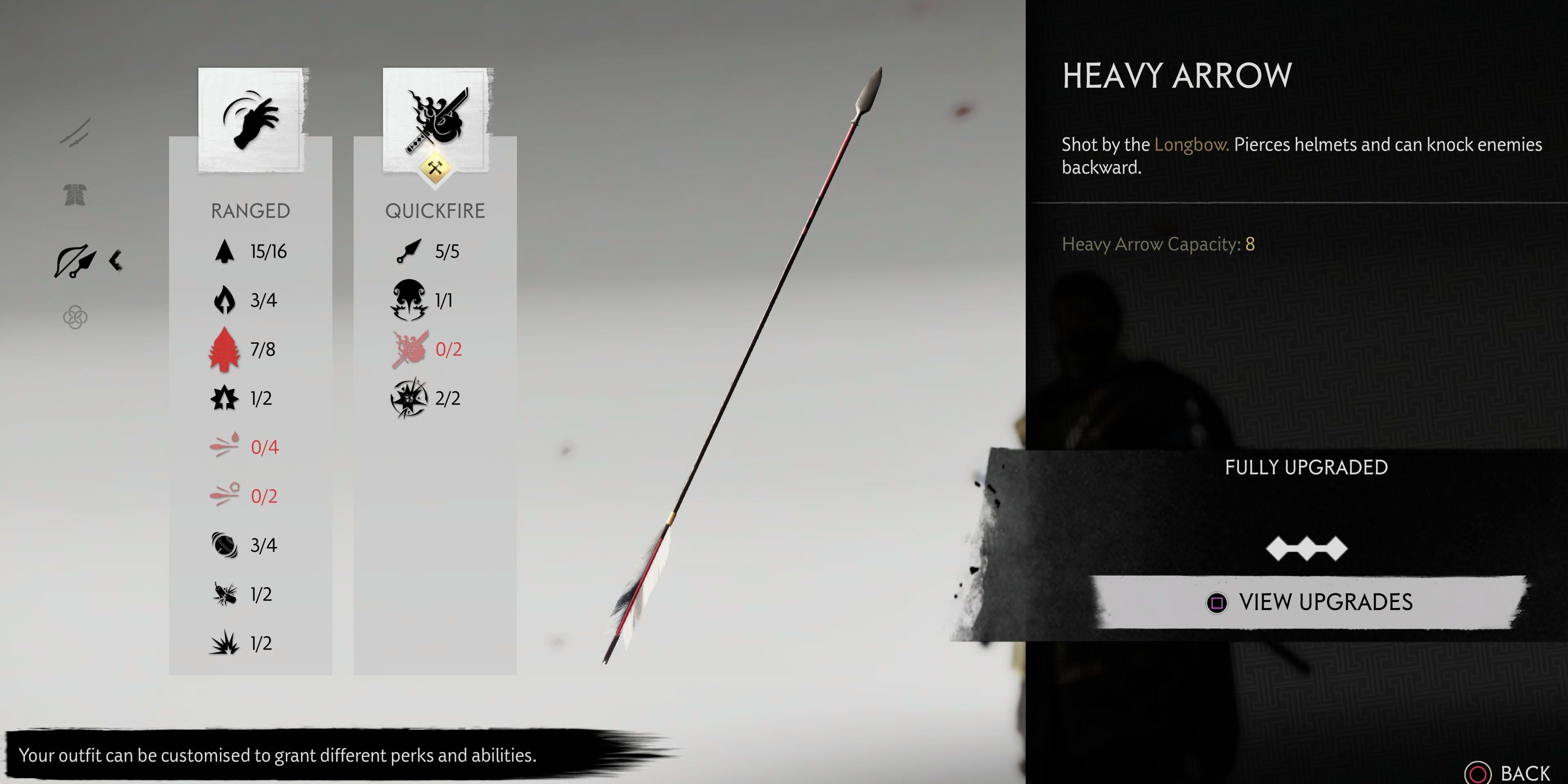 heavy arrow