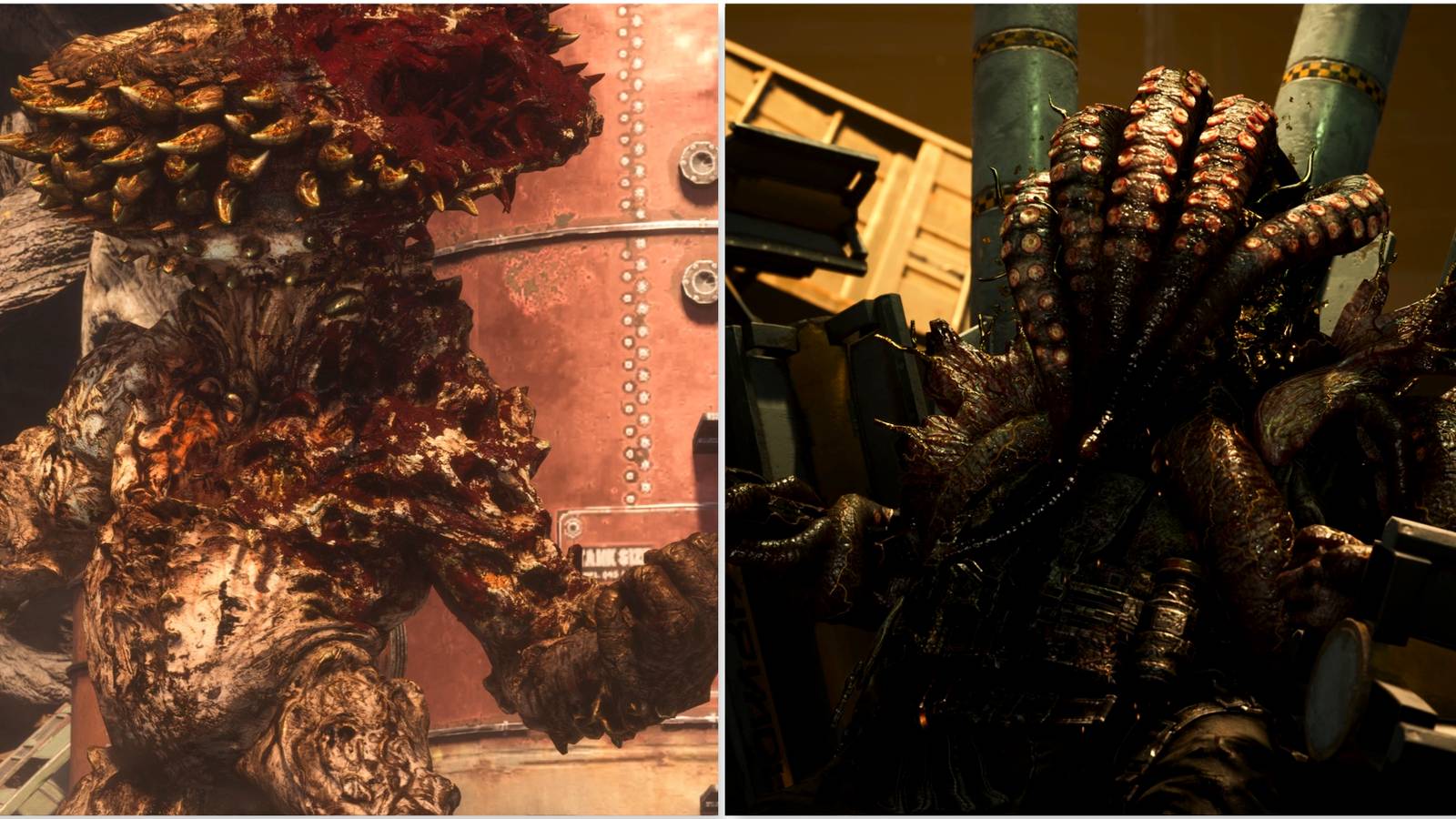 Gigas and Juggernaut in Stellar Blade