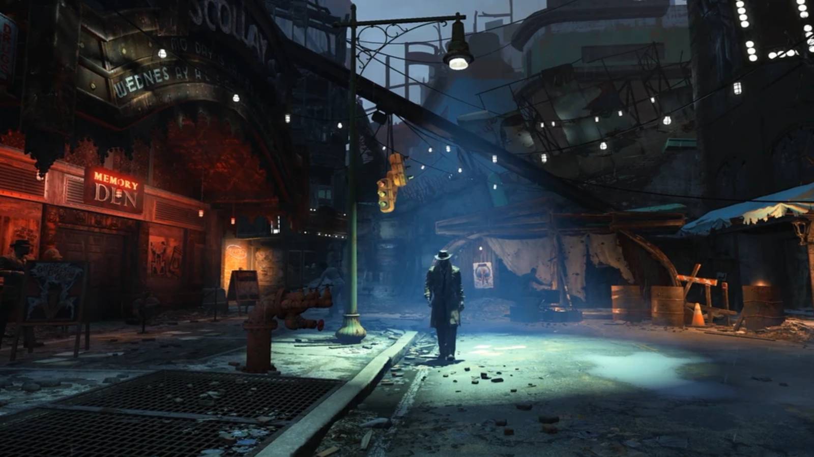 Goodneighbor Pre-release Concept Art for Fallout 4 from Bethesda