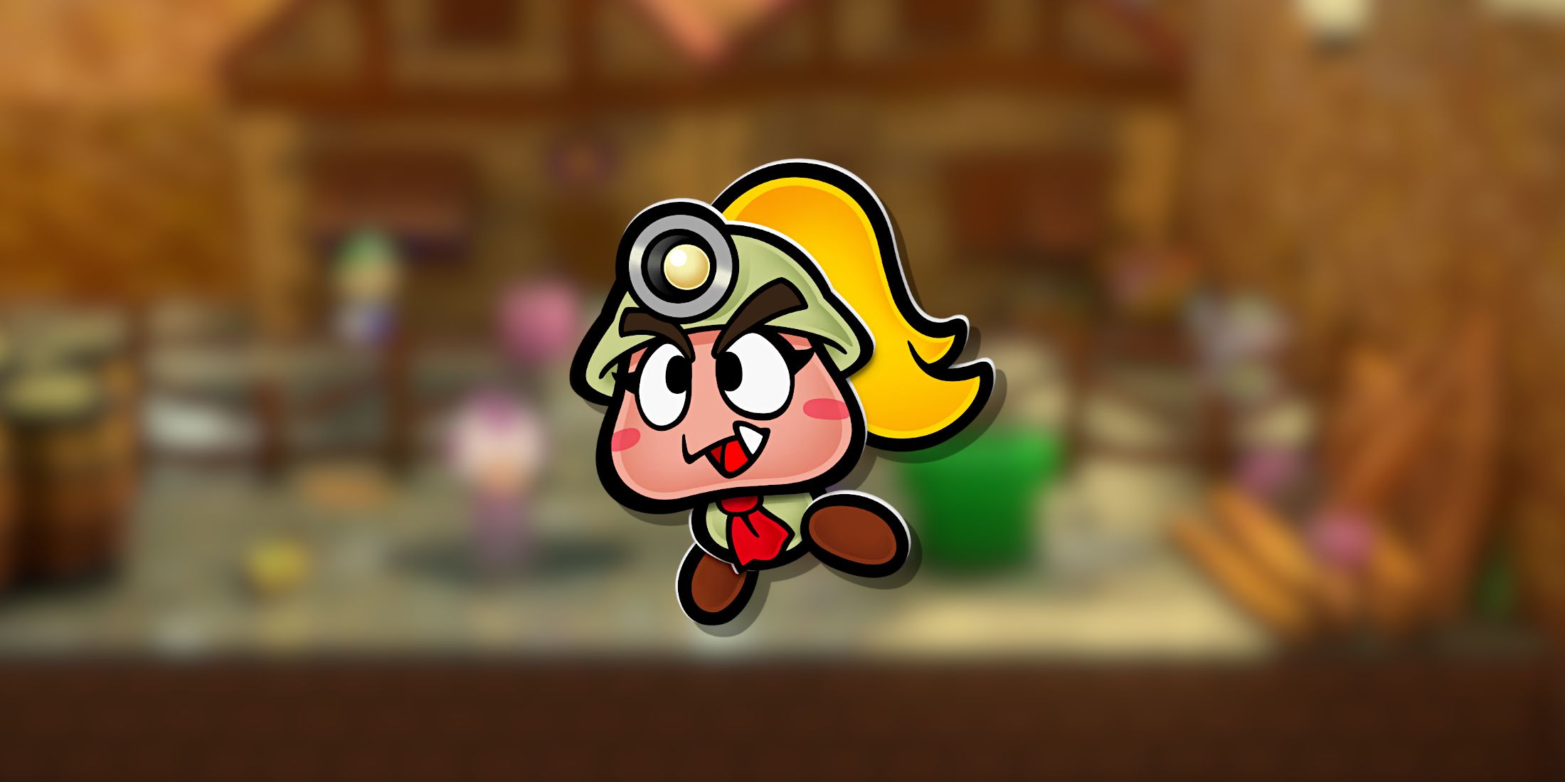Image of the character Goombella in Paper Mario The Thousand Year Door