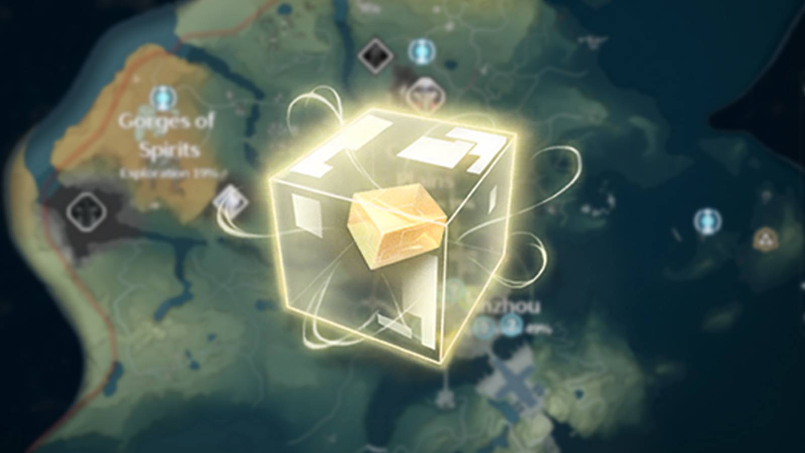 gorges of spirits and jinzhou sonance casket location in wuthering waves