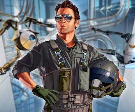 GTA V and Portal cover art