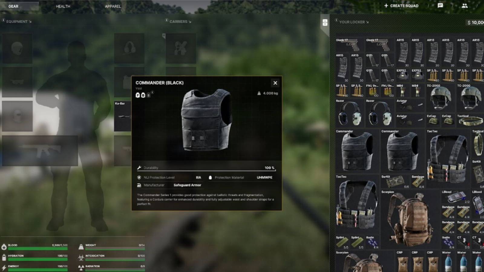 Armor Zone Gray Zone Warfare: Armor Tiers Guide