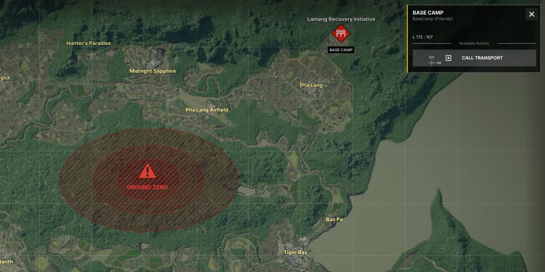 Gray Zone Warfare map