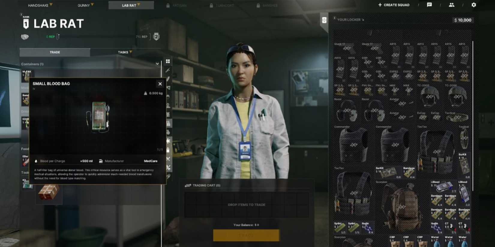 Gray Zone Warfare Blood Bag