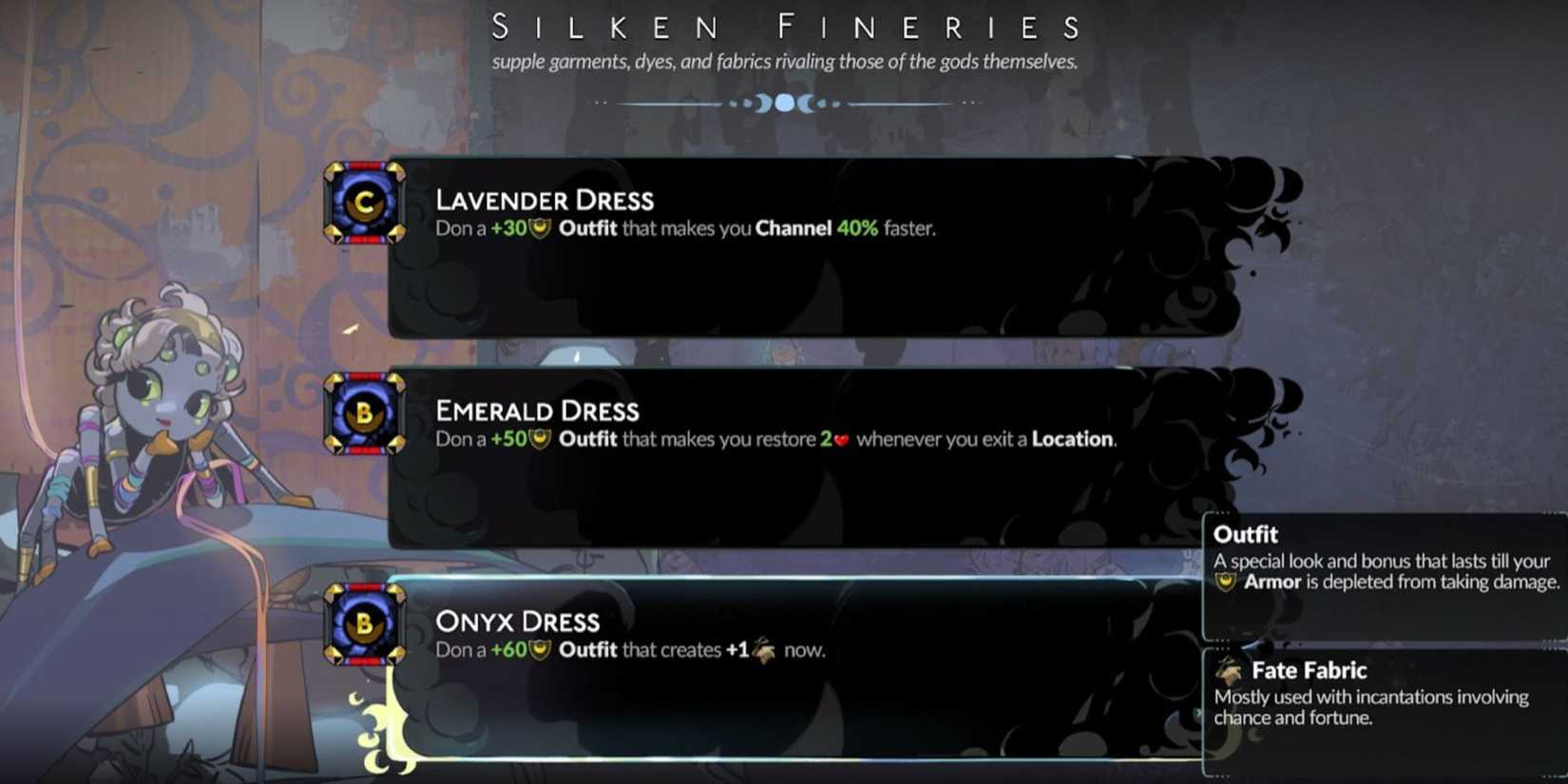 Hades 2: Onyx Dress