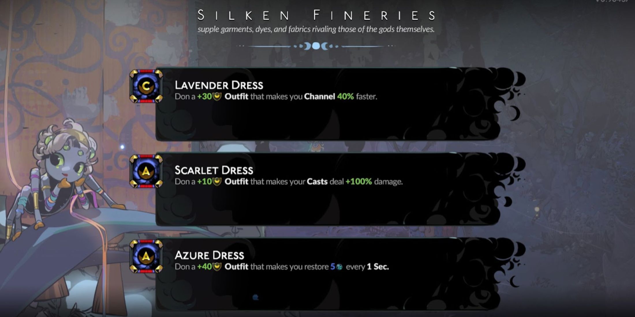 Hades 2: Lavender Dress