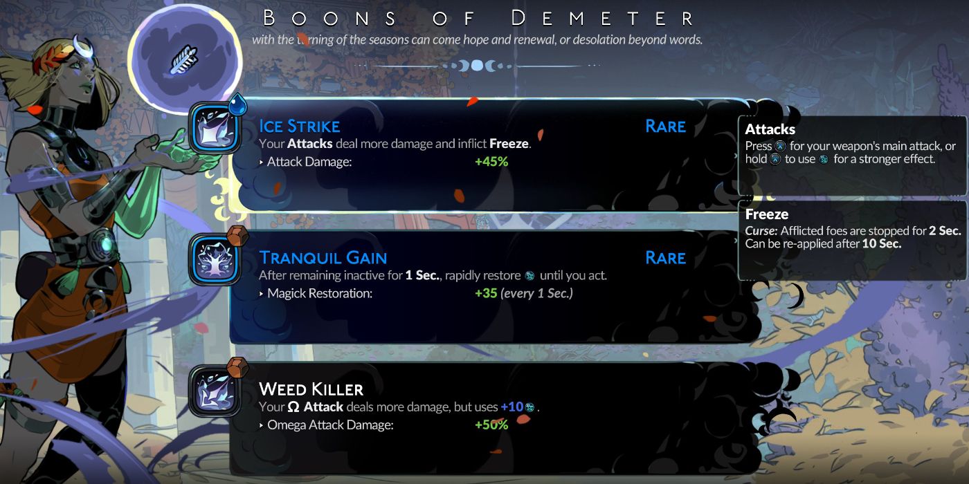 Hades 2 Best Boons Demeter Ice Strike