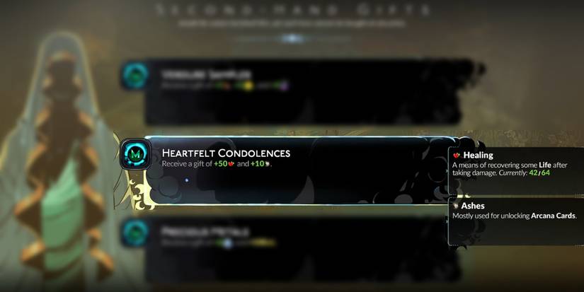 Hades 2 Best Narcissus Gifts Ranked Early Access Heartfelt Condolences