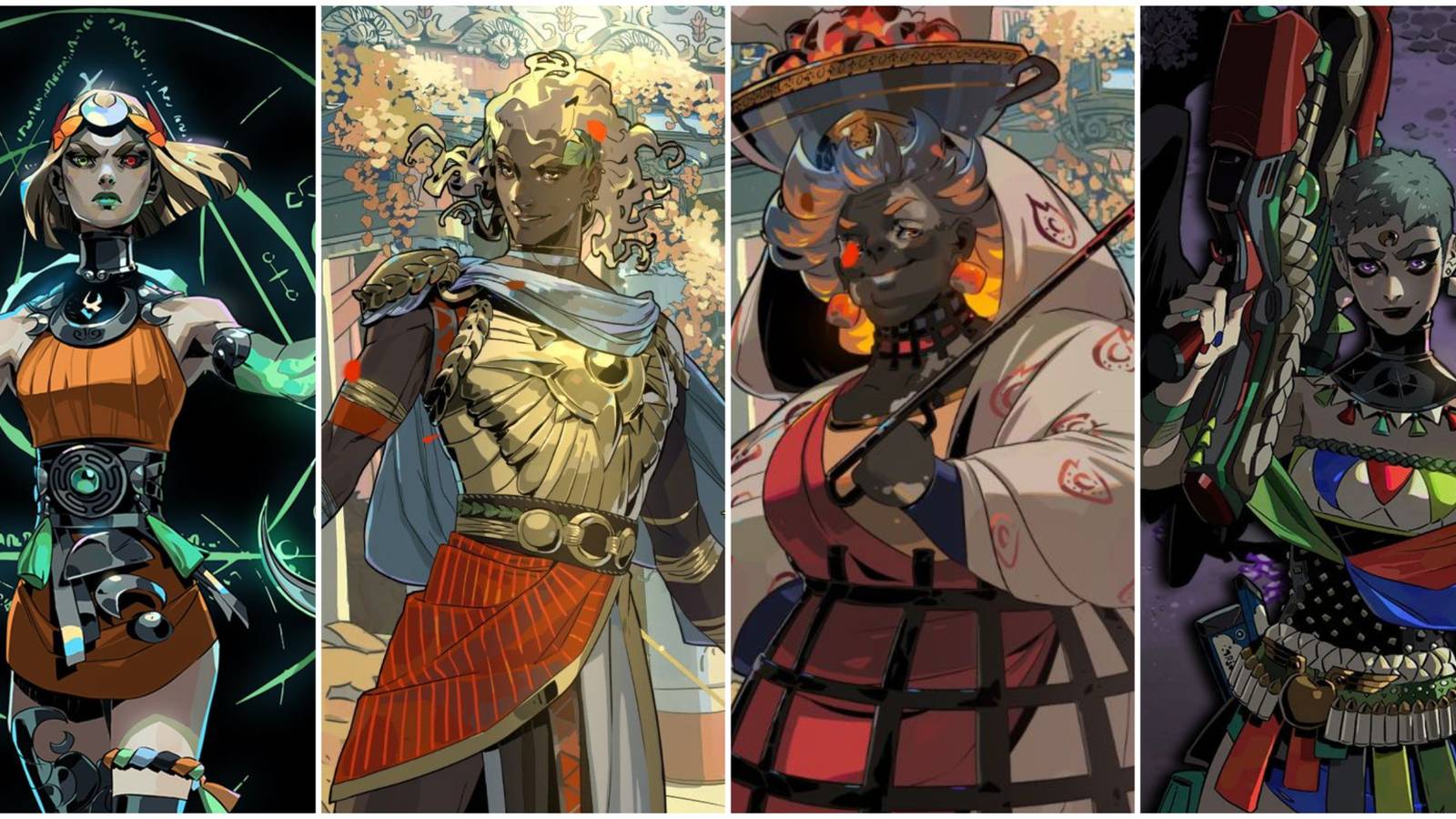 Hades 2 Greek Gods- Melinoe Apollo Hestia Eris