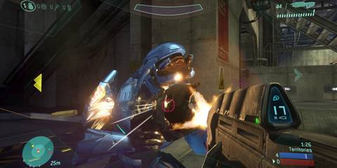 Halo 3 shooting alien