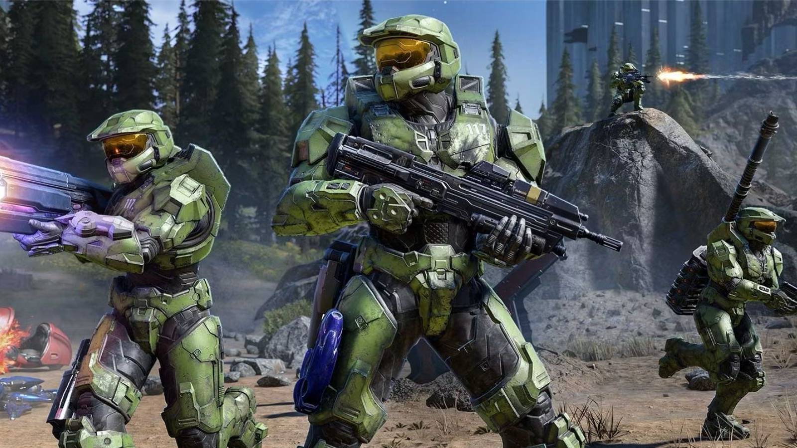 Halo Infinite Spartan Team