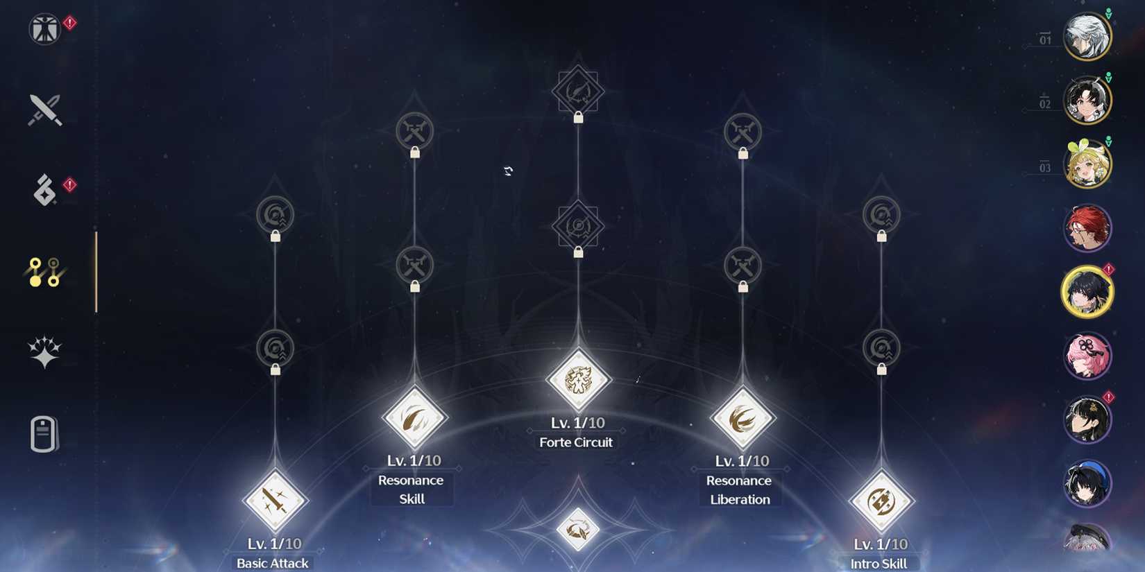 havoc rover forte priority in wuthering waves