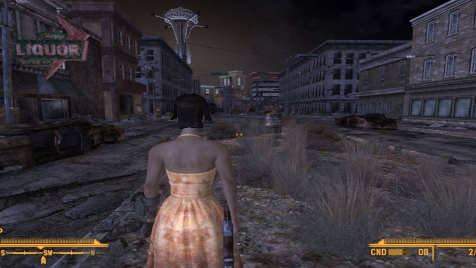 Holstered Weapon in Fallout New Vegas