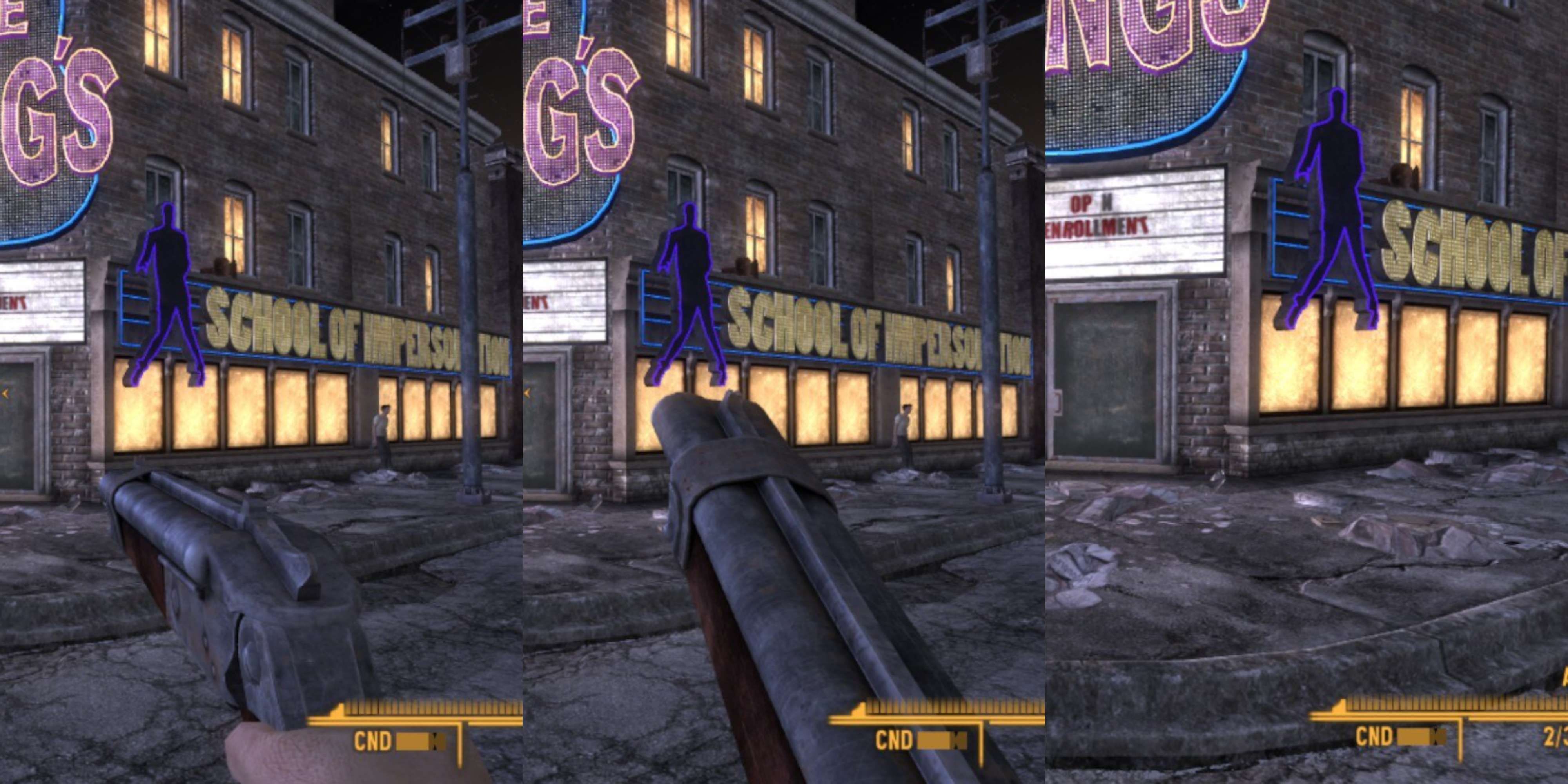 Coldre de animação de arma Fallout New Vegas