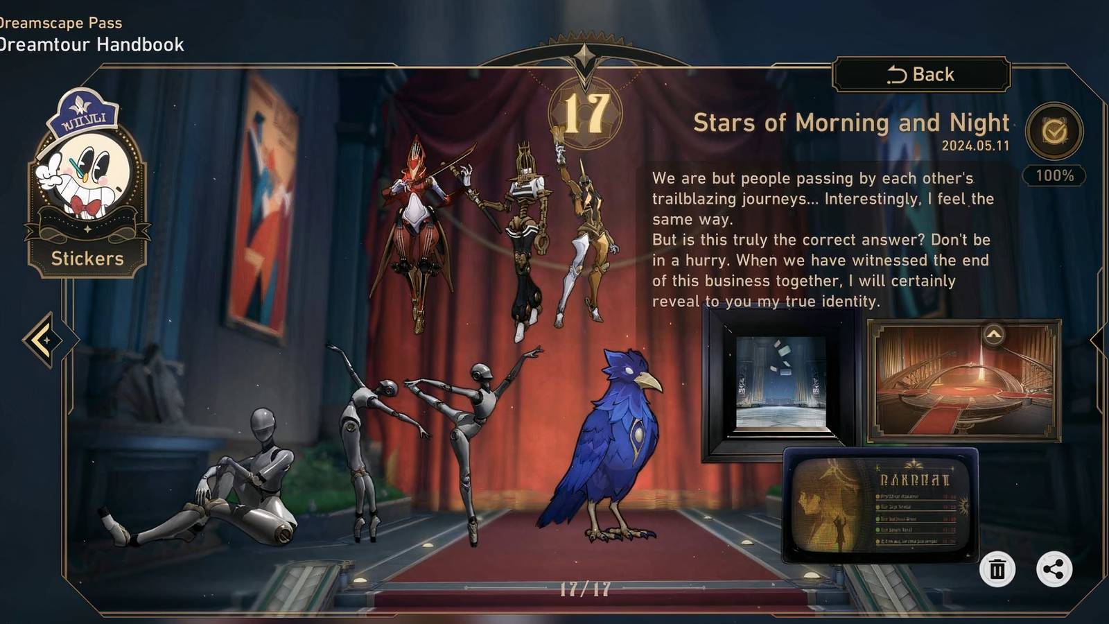 Honkai_ Star Rail – Stars of Morning and Night Dreamscape Pass Sticker Locations (Chapter 17)