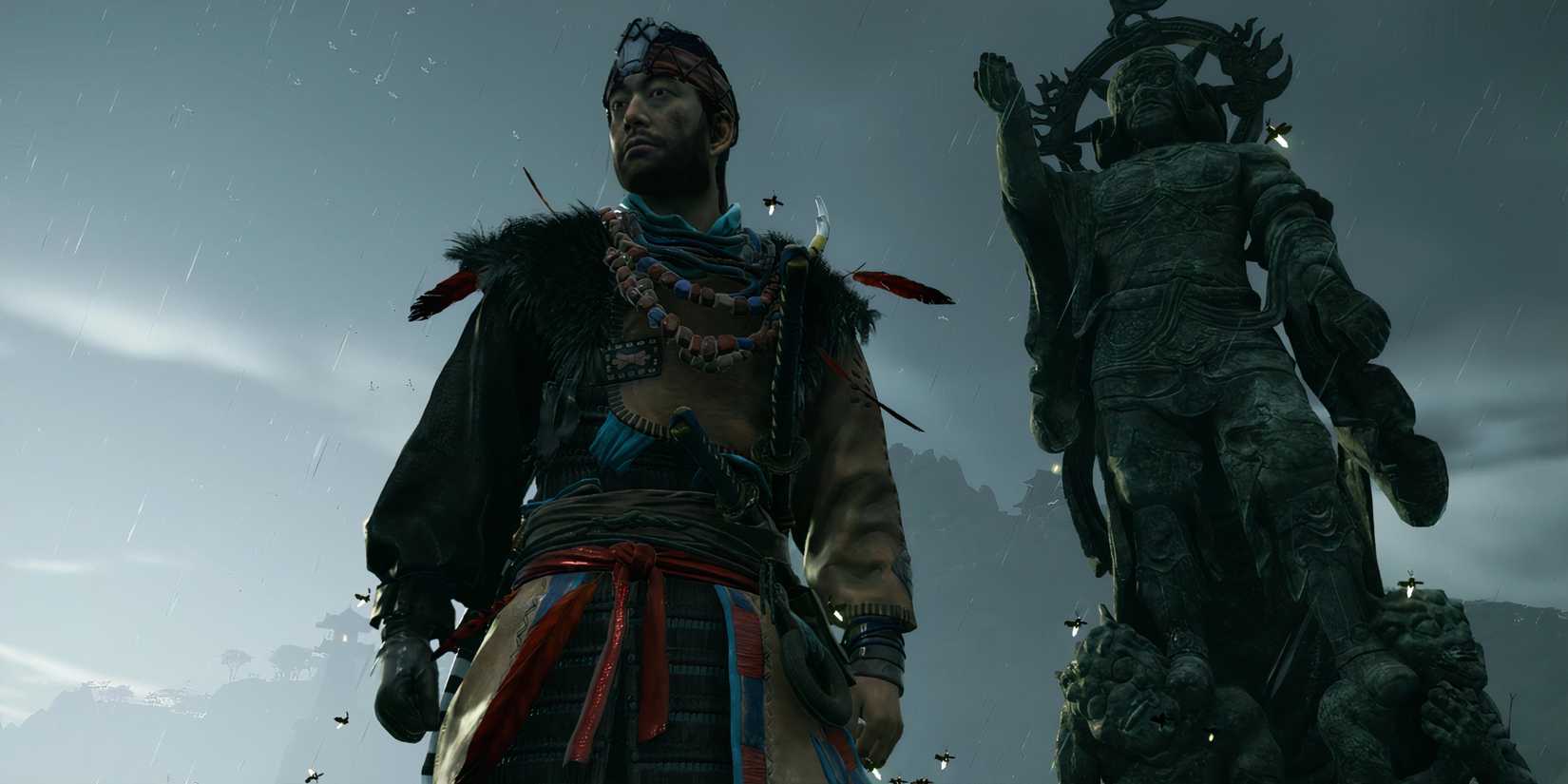 horizon armor in ghost of tsushima forbidden shrine (1)