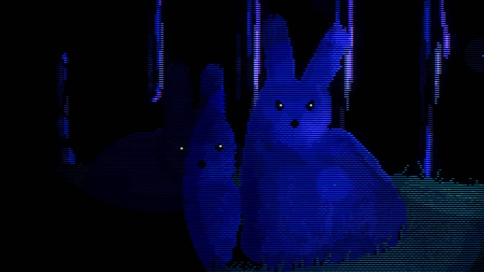 How Long To Beat Animal Well CRT Rabbit Pixel Art Dunkey-1