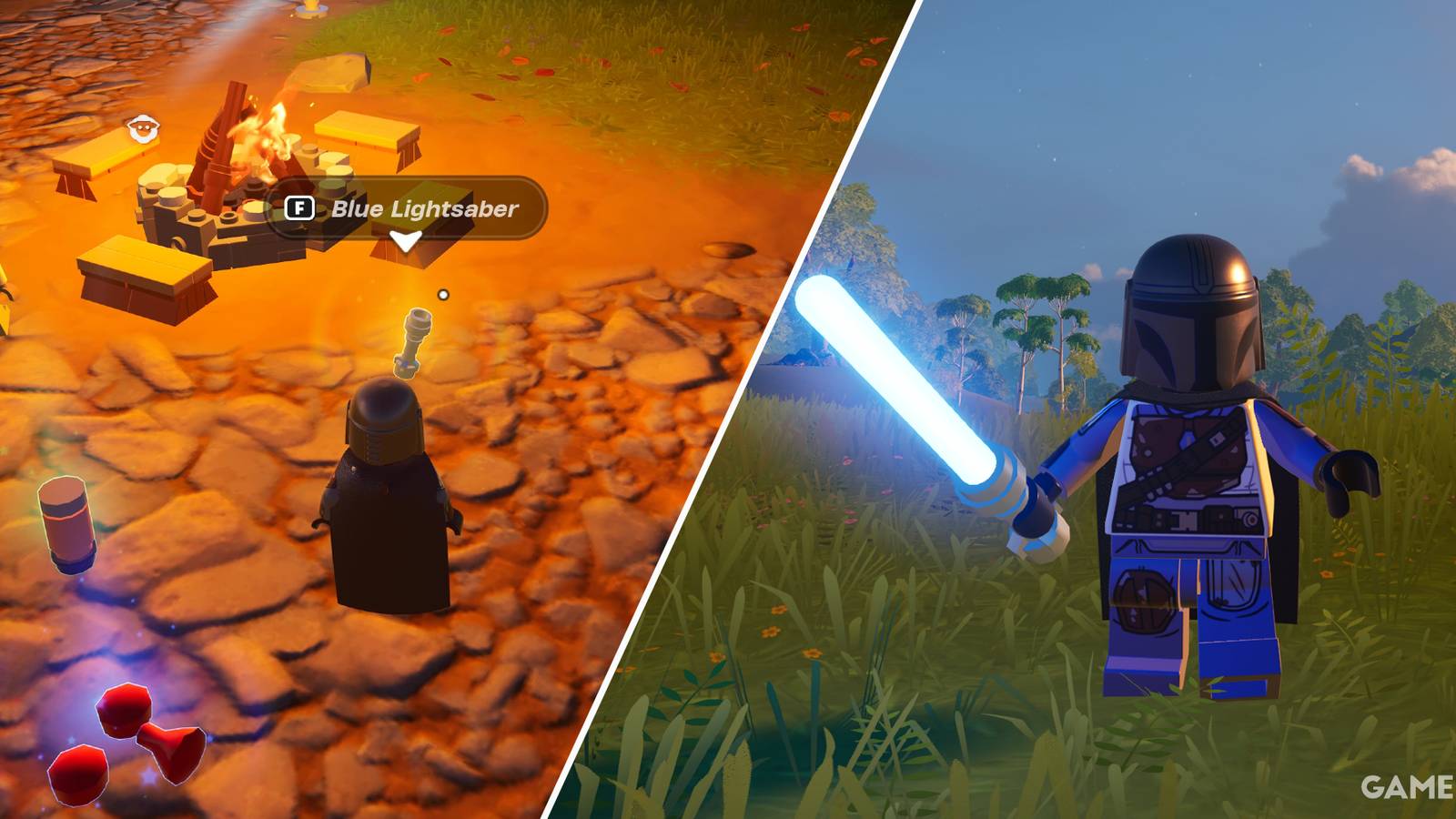How To Get A Lightsaber in LEGO Fortnite featured image