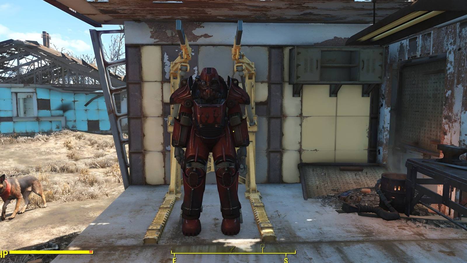 Hot Rod T-45 Power Armor in Fallout 4