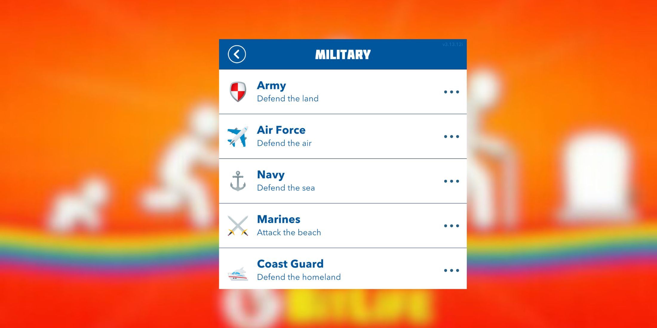 how to join military bitlife