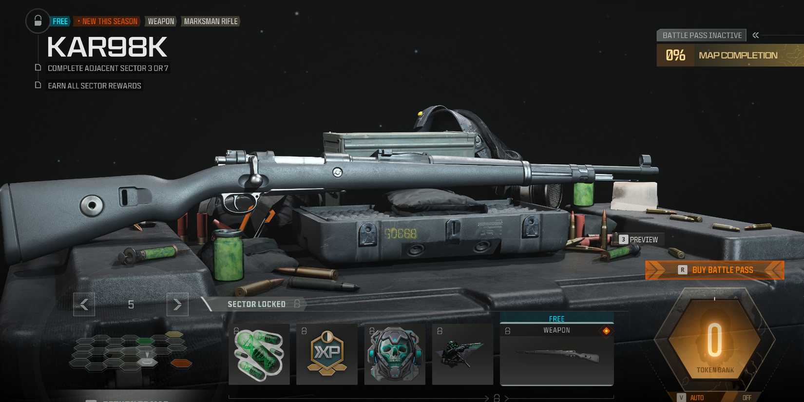 The Kar98k in Call of Duty Modern Warfare 3 and Warzone 