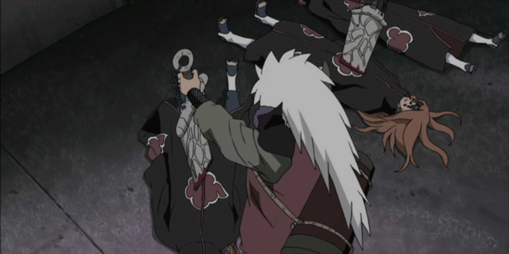 Jiraiya Kills the Paths of Pain