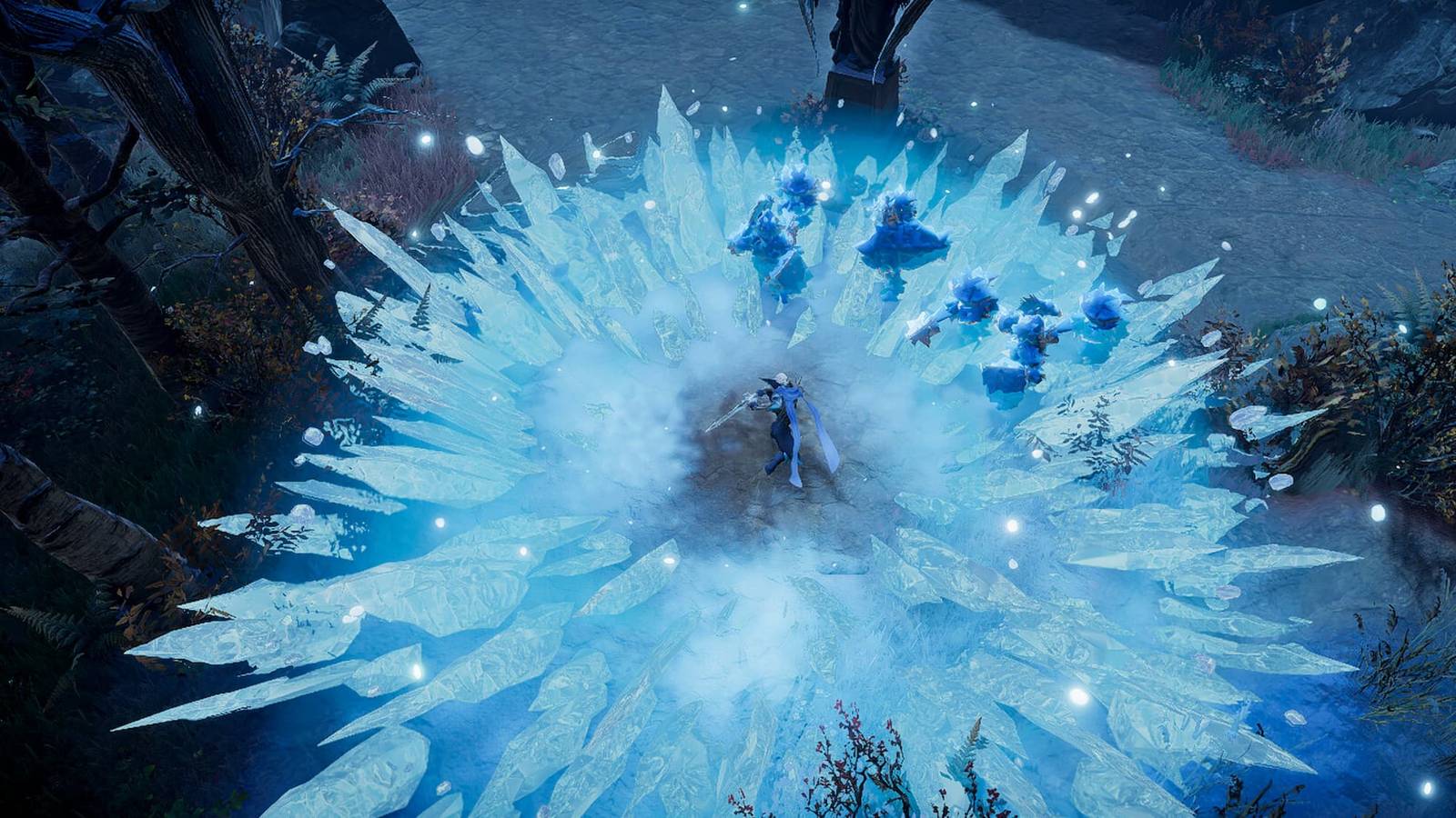 Using Ice Magic in V Rising