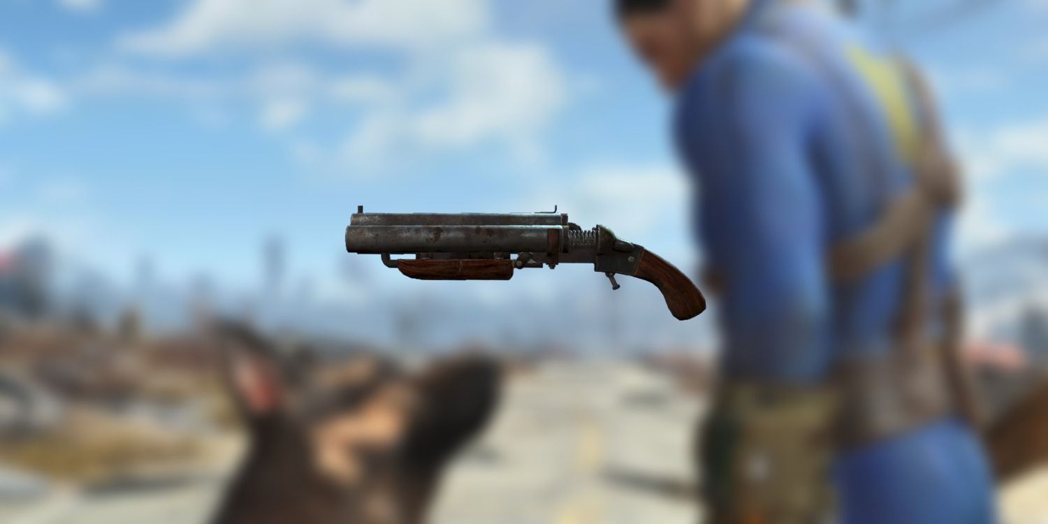 Triple-barrel shotgun in Fallout 4
