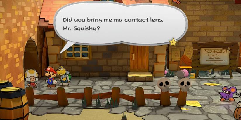 Image of Mario visiting Zess T in Paper Mario The Thousand Year Door