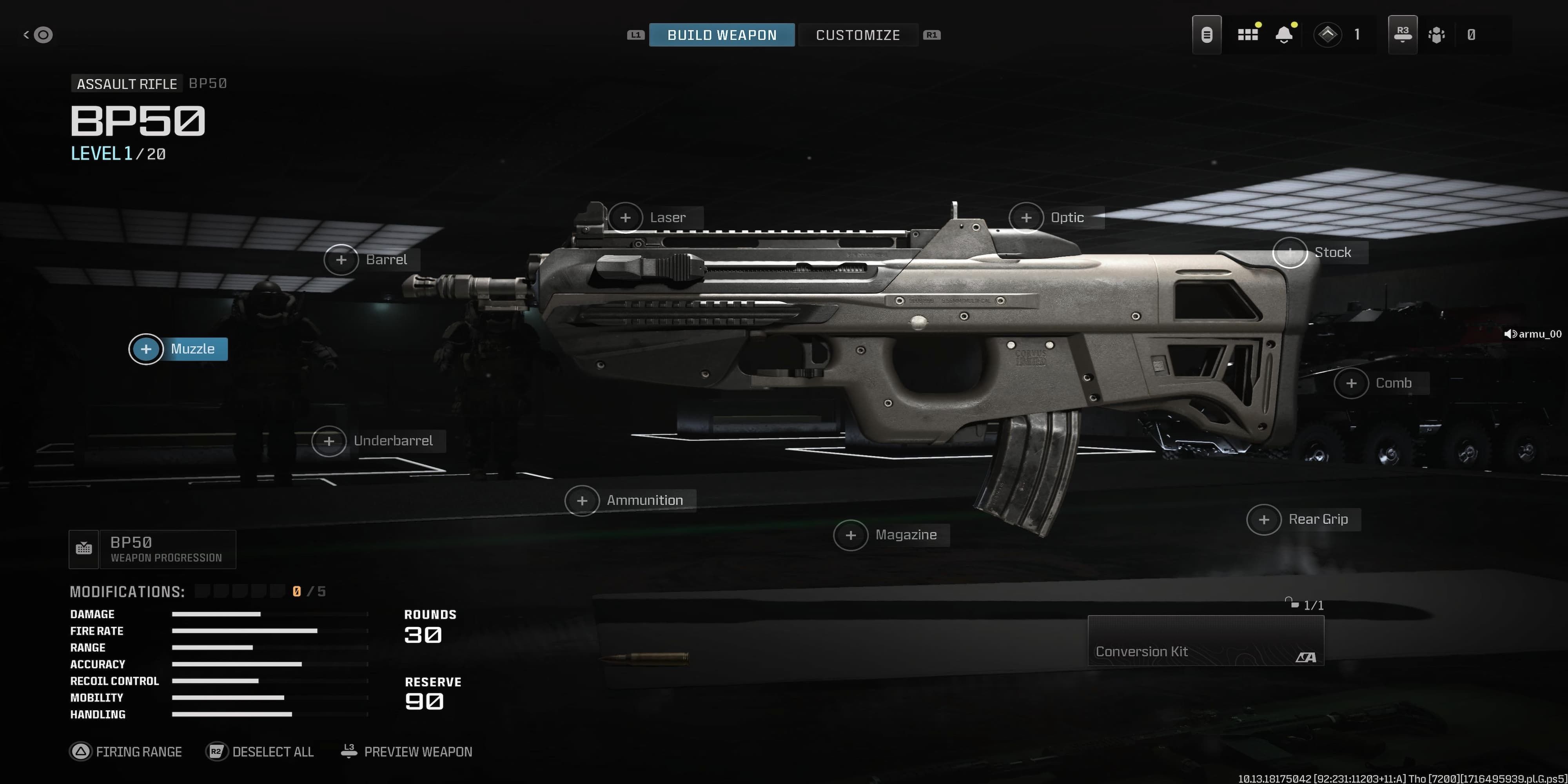 The BP50 in Call of Duty Warzone and Modern Warfare 3
