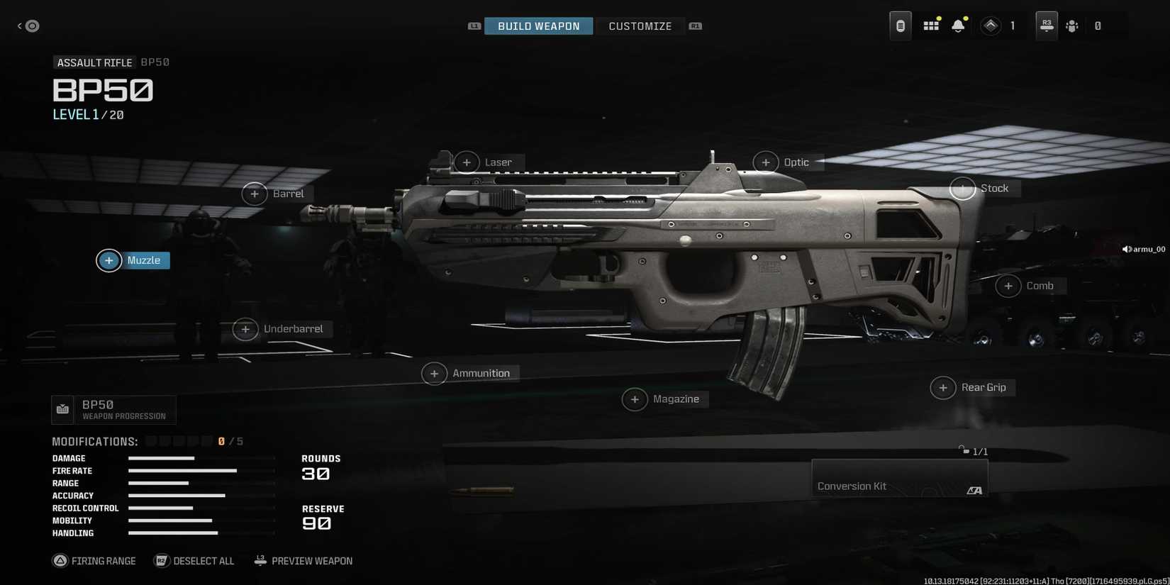 The BP50 in Call of Duty Warzone and Modern Warfare 3