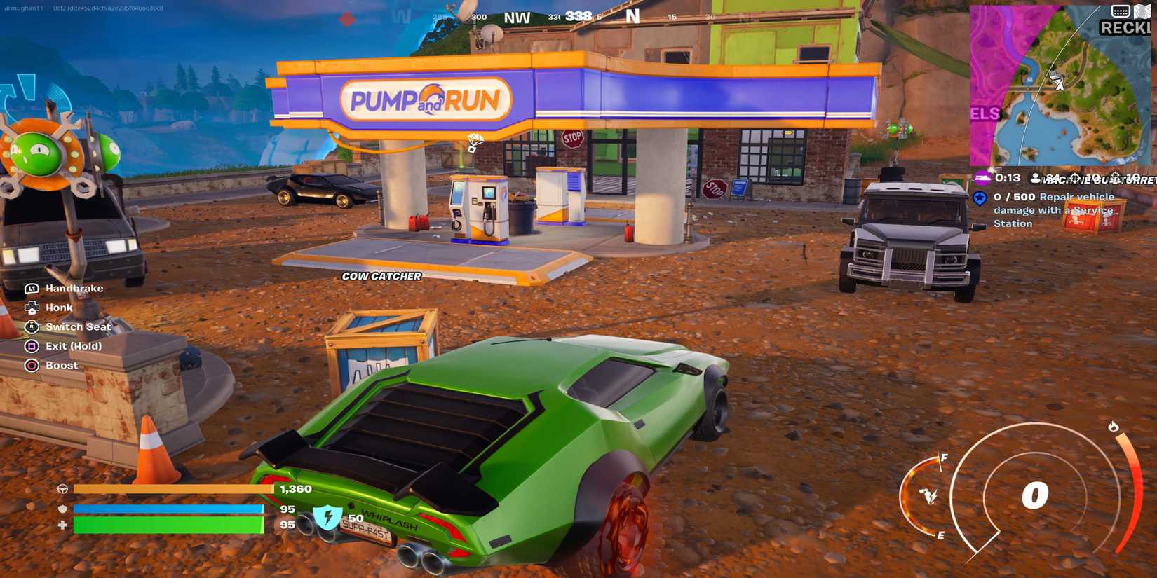 fortnite chapter 5 season 3 week 1 car roof quest 2