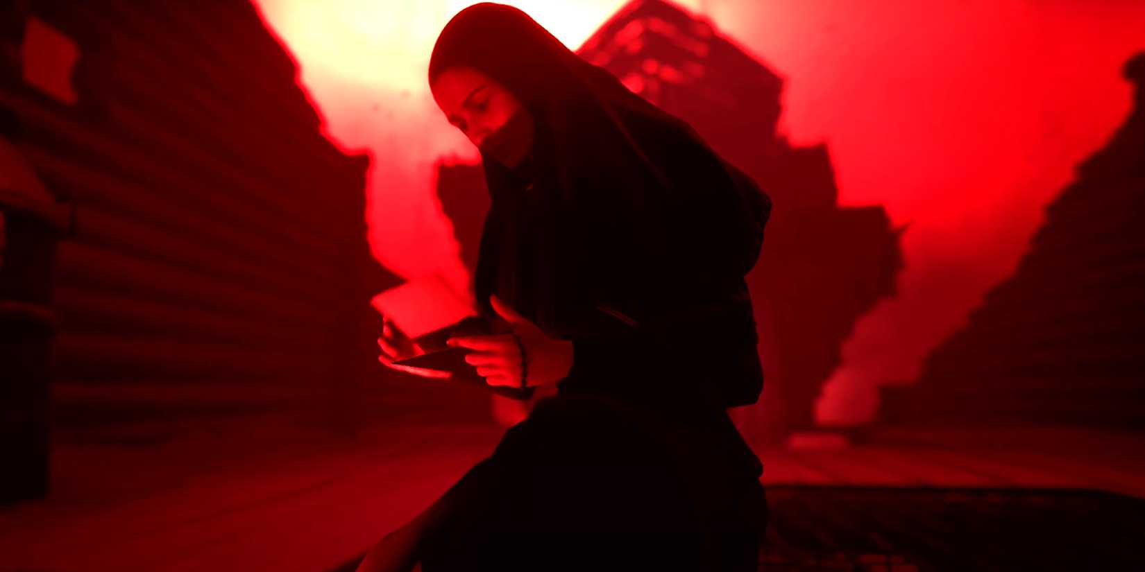 Indika defying her instructions and reading the letter