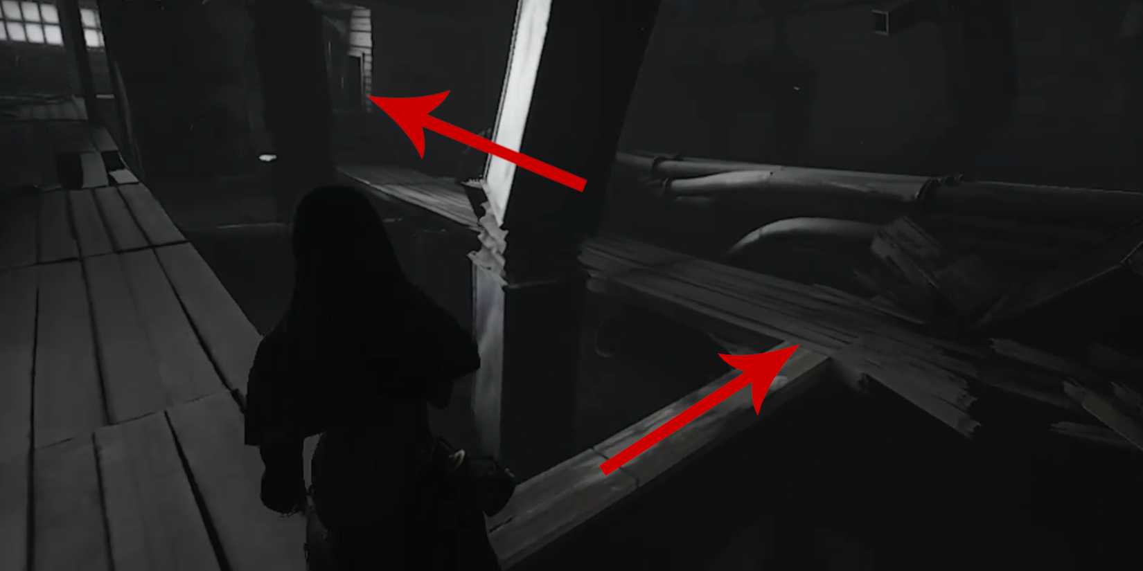 Indika running from the dog first section