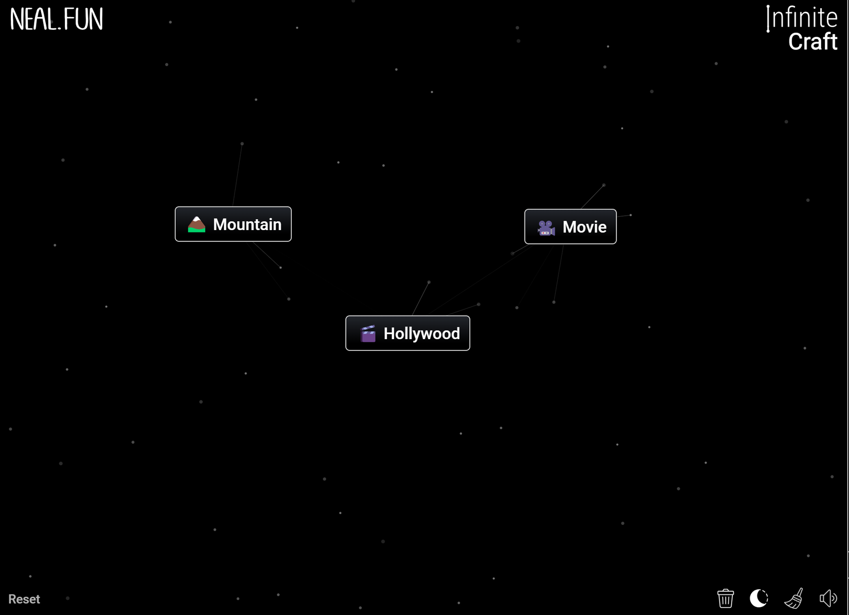 crafting hollywood infinite craft