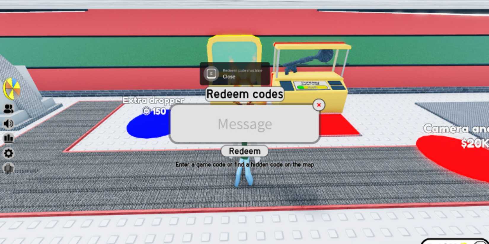 Infinite Tower Tycoon the codes tab