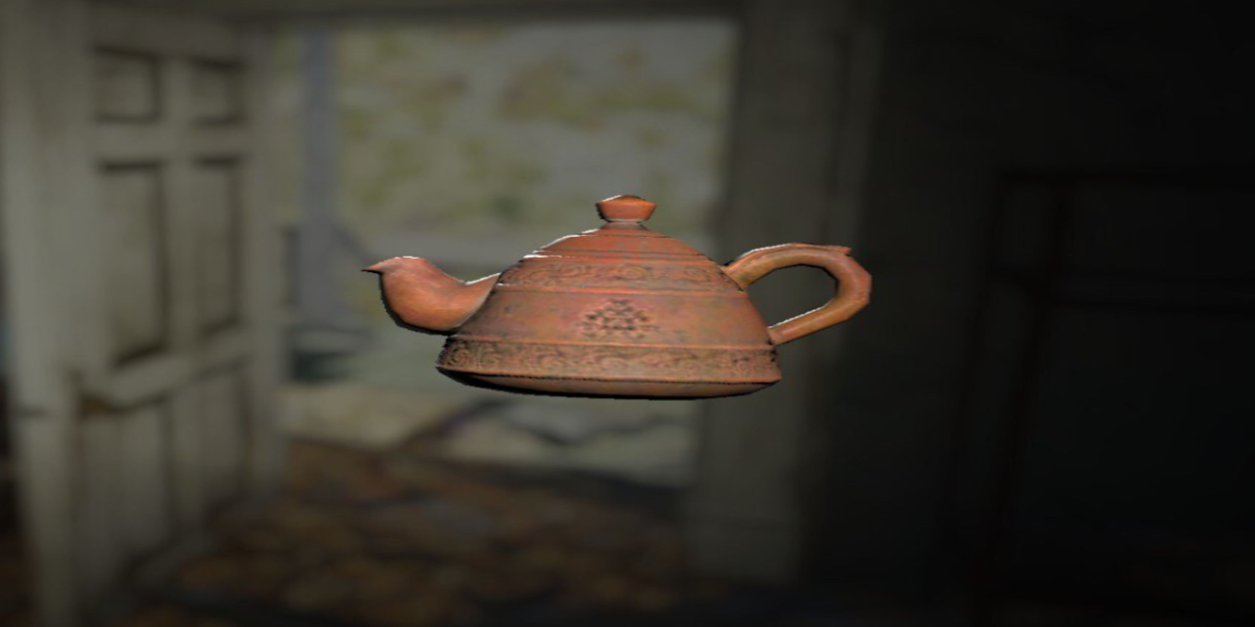 Inspecting a Teapot in Fallout 76