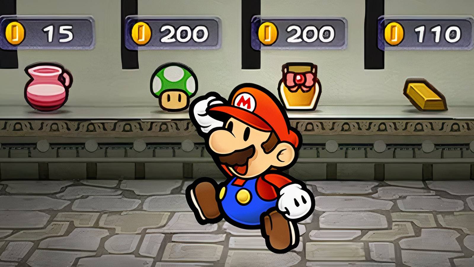 Paper Mario: The Thousand-Year Door -  Rogueport Sewer Item Shop