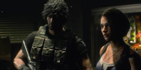 Jill and Carlos Resident Evil 3 Remake