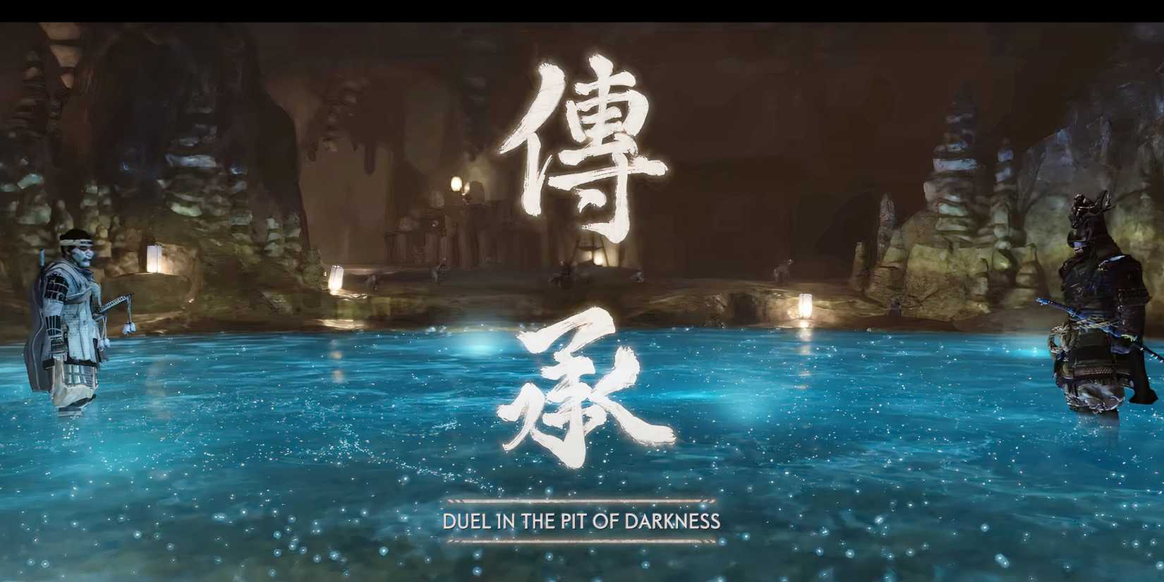 Jin in a Duel Stand off against Riku