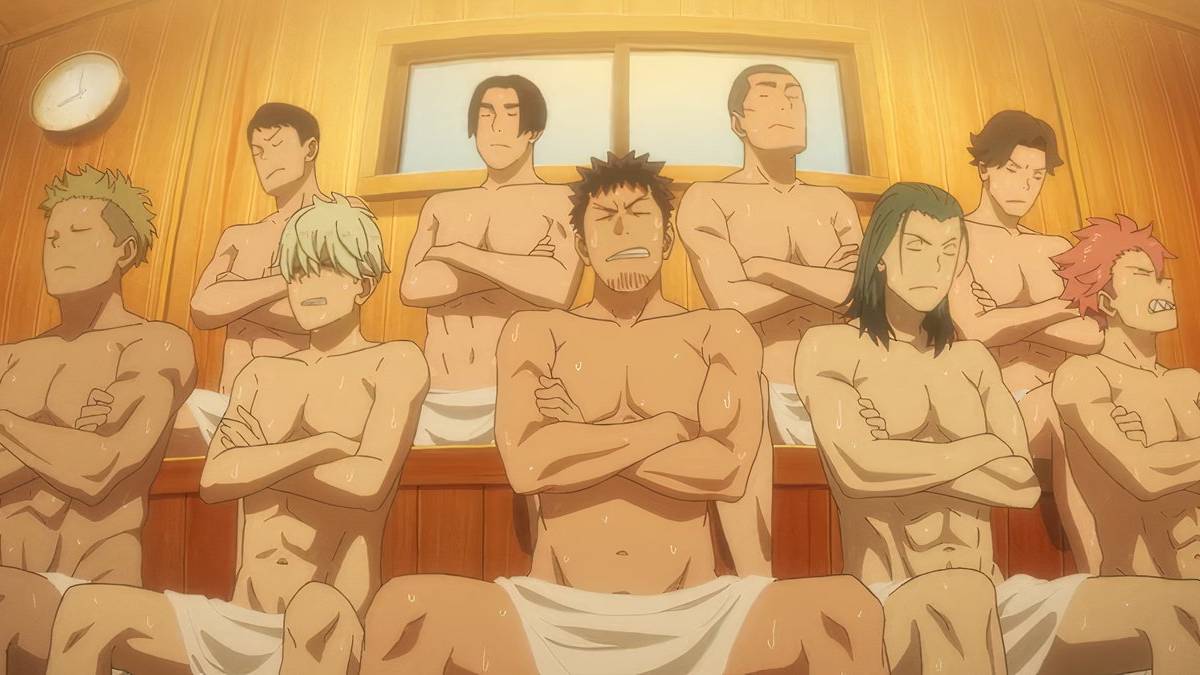 kaiju-no-8-episode-5-montage-sauna