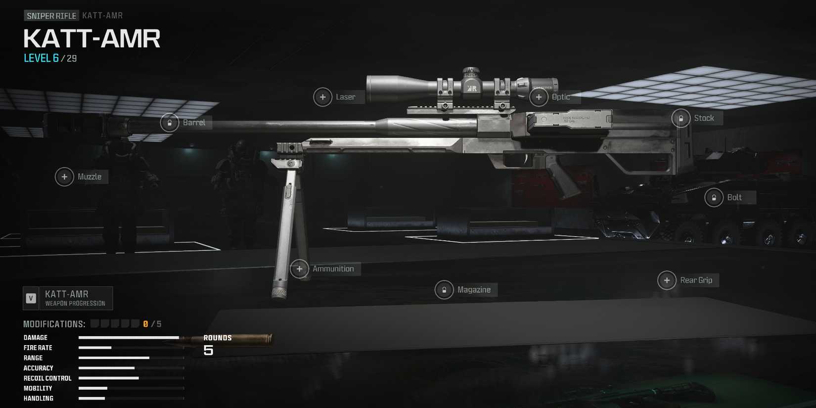 KATT-AMR in Modern Warfare 3 and Warzone 