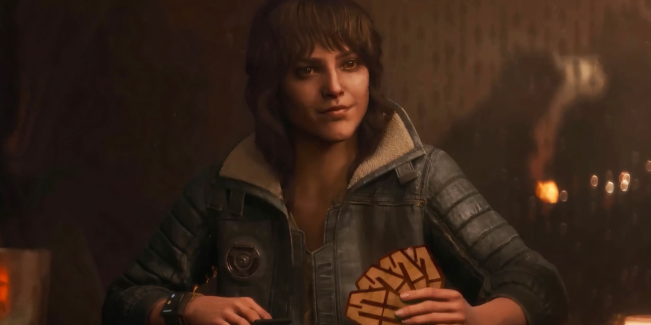 Kay Vess playing Sabacc in Star Wars Outlaws-1